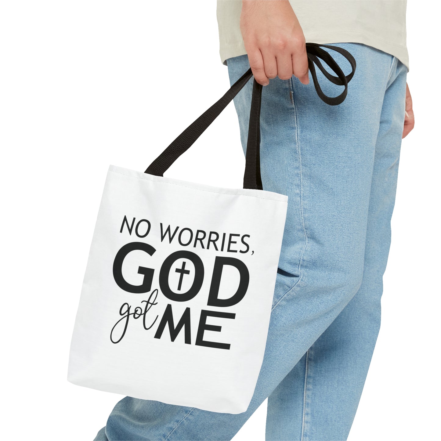 No worries God got me Tote Bag